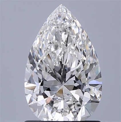 1.12 Carat Pear Cut Lab Diamond