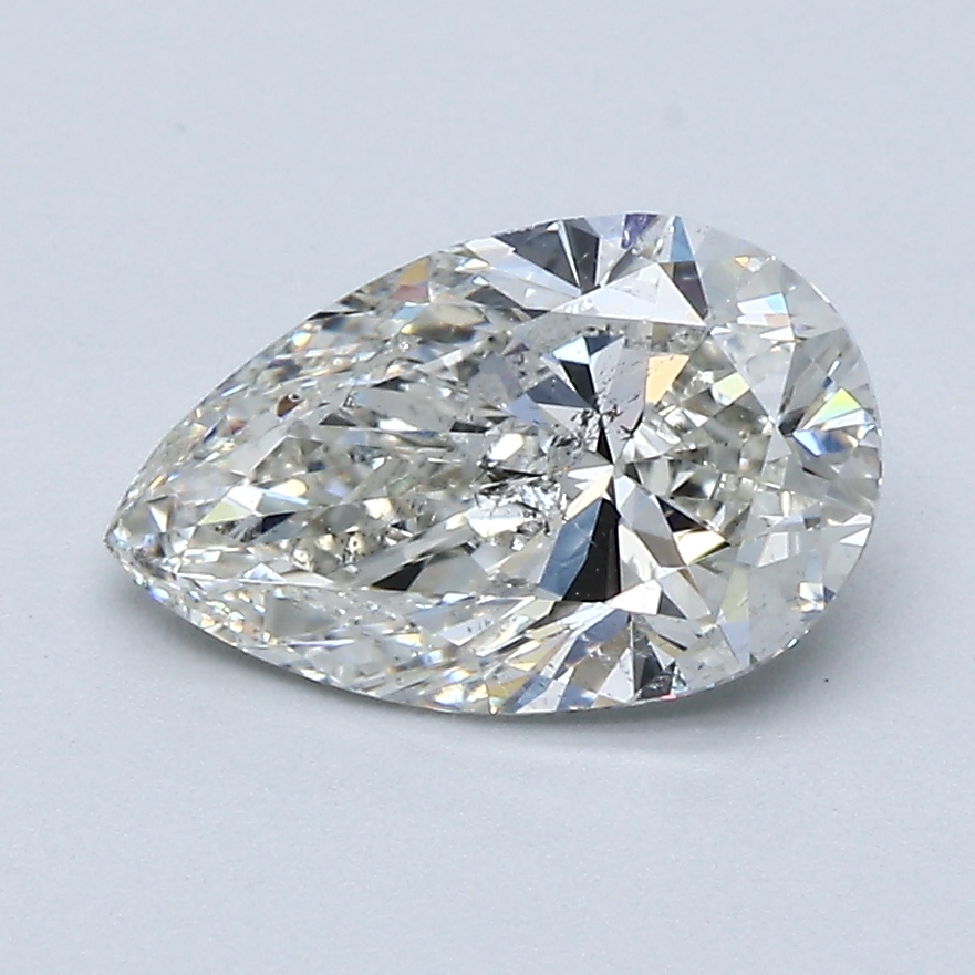 1.51 Carat Pear Cut Natural Diamond