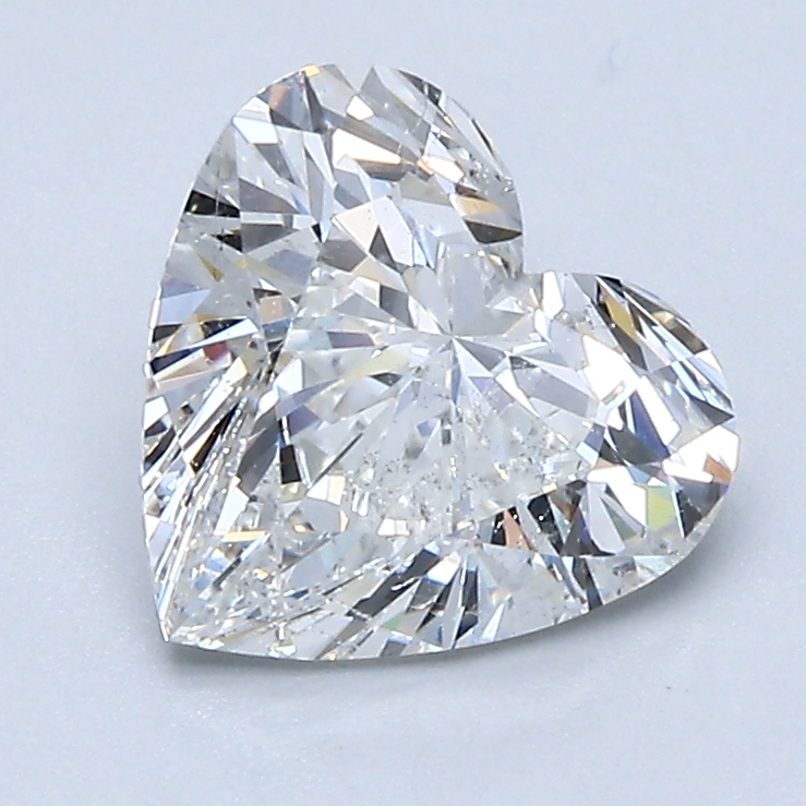 1.7 Carat Heart Cut Natural Diamond