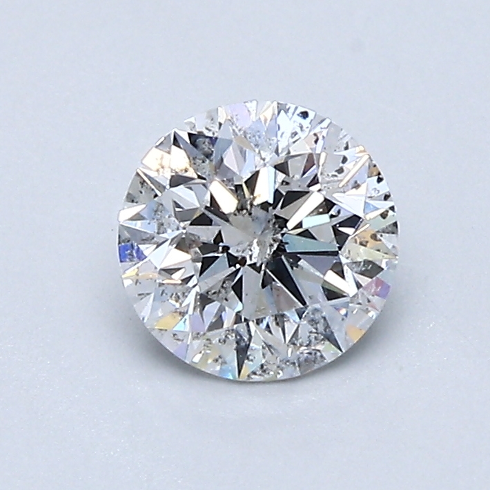 0.73 Carat Round Cut Natural Diamond