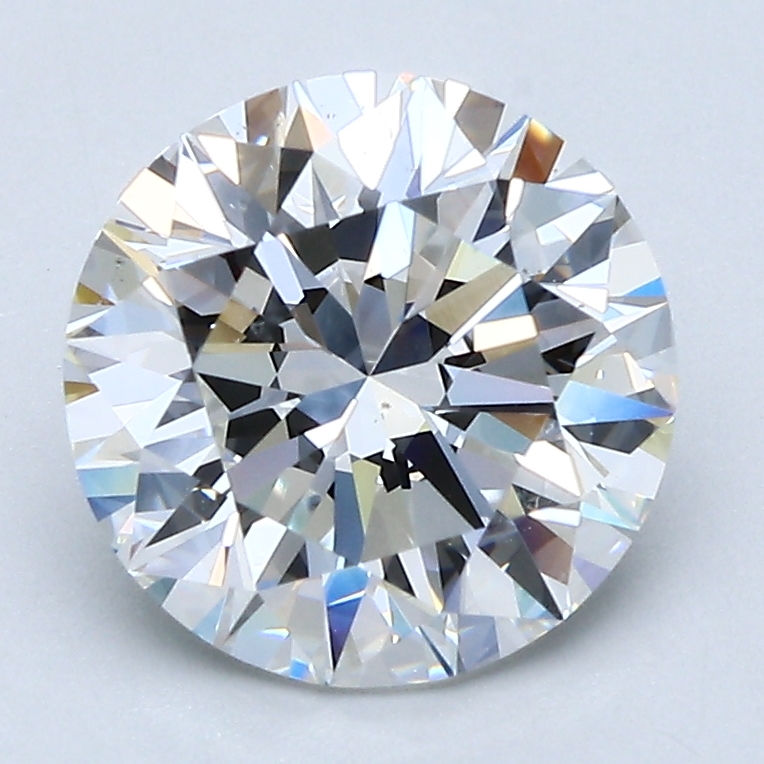 2.81 Carat Round Cut Natural Diamond