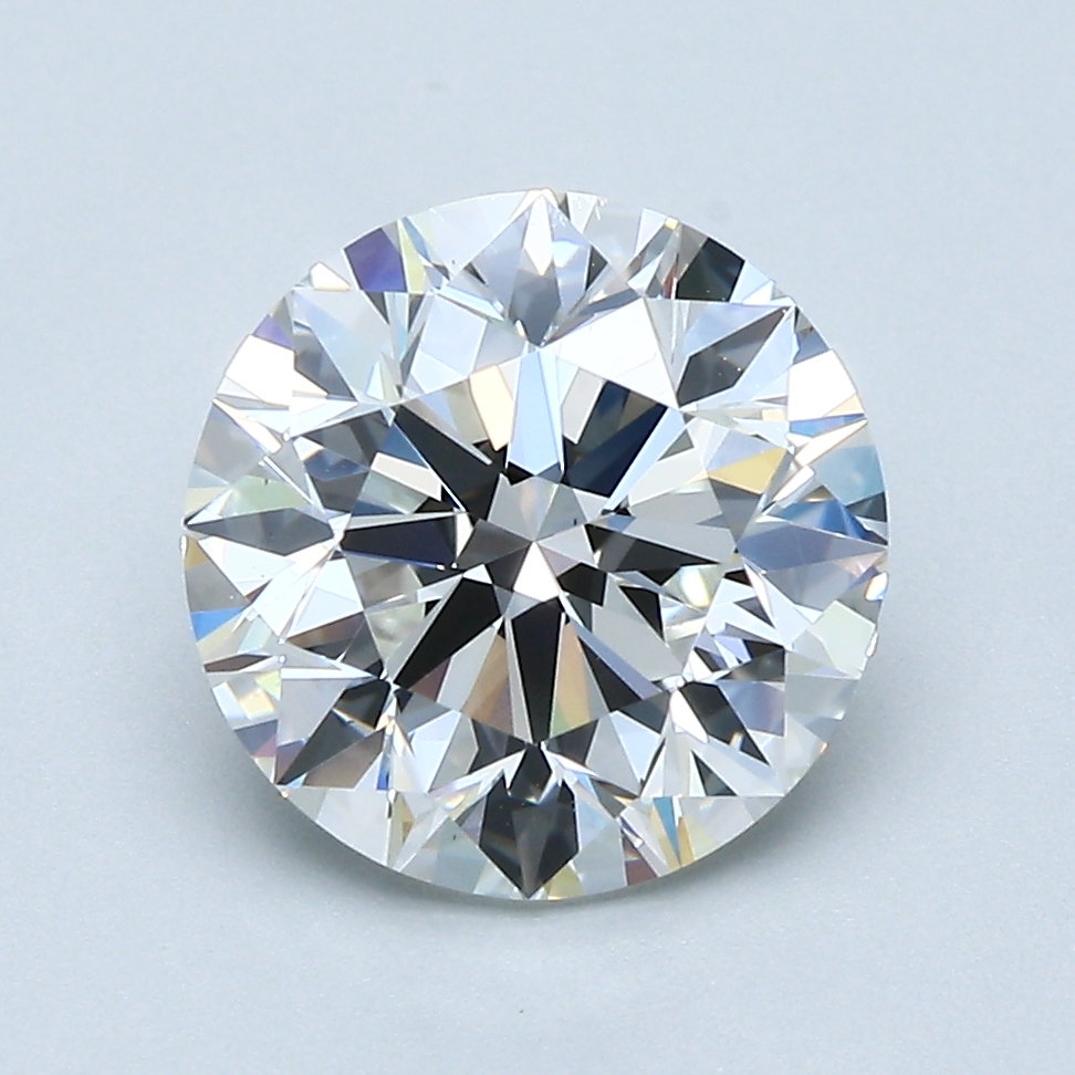 2.81 Carat Round Cut Natural Diamond