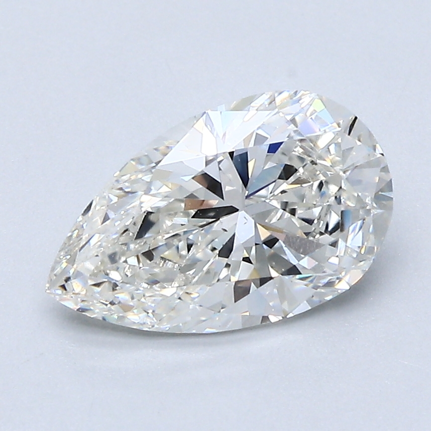 1.64 Carat Pear Cut Natural Diamond