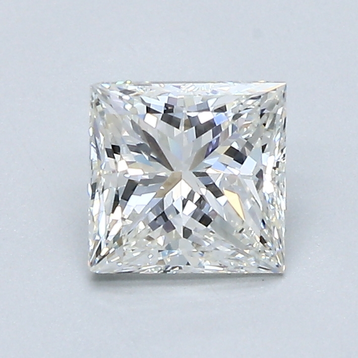 1 Carat Princess Cut Natural Diamond