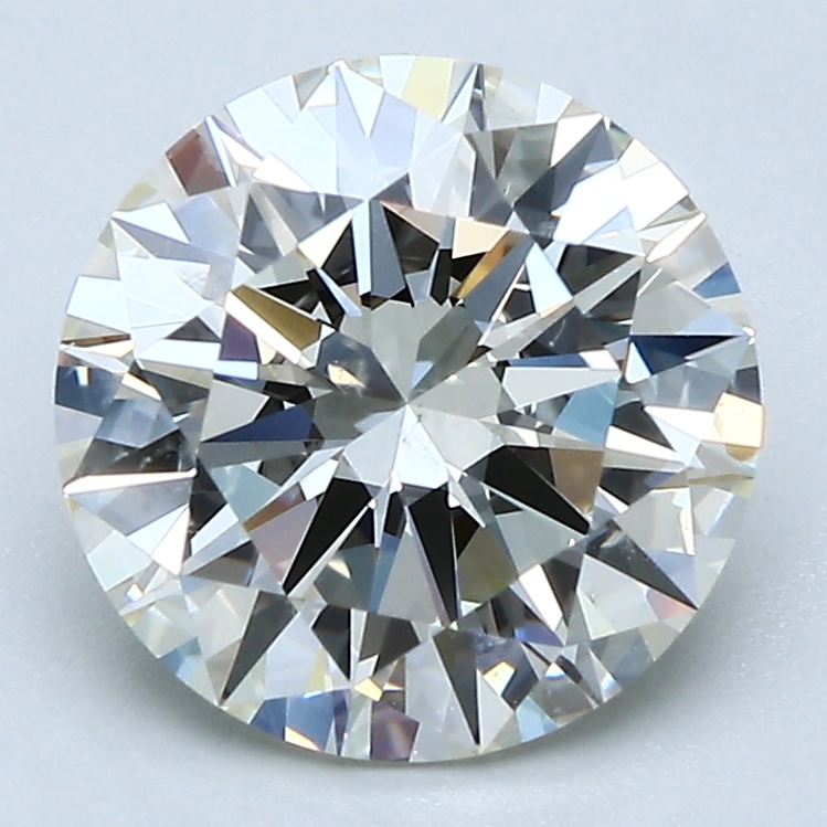 2.67 Carat Round Cut Natural Diamond