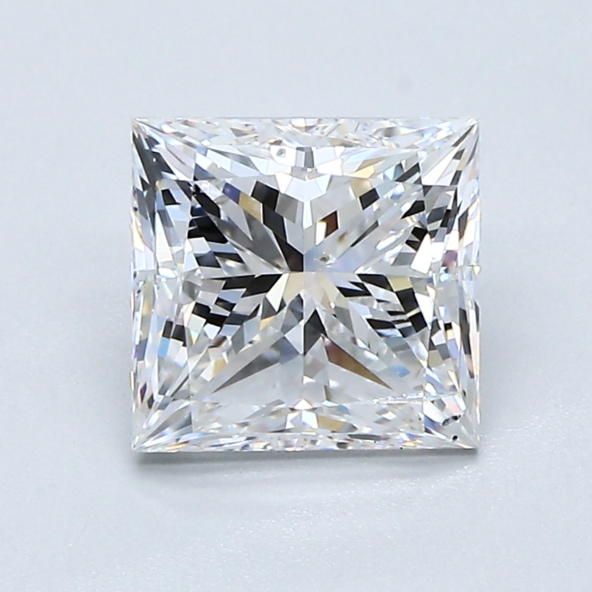 2.01 Carat Princess Cut Natural Diamond