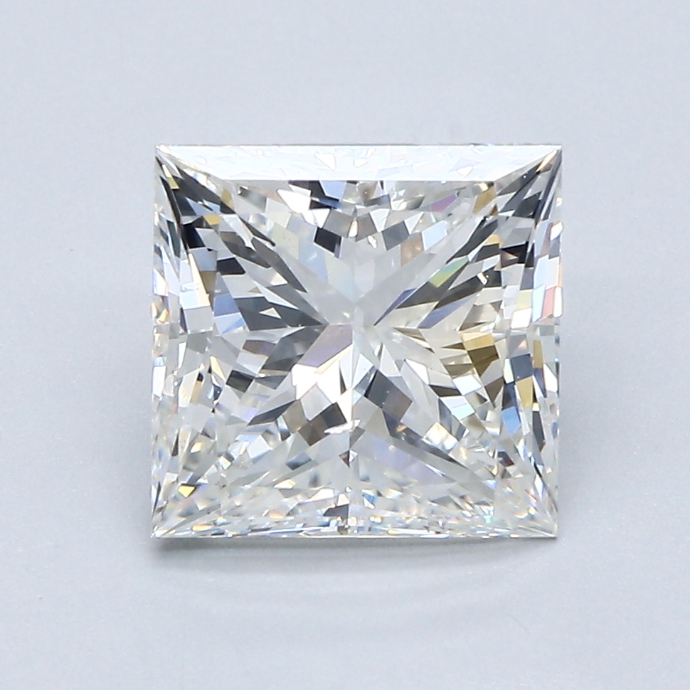 3.01 Carat Princess Cut Natural Diamond