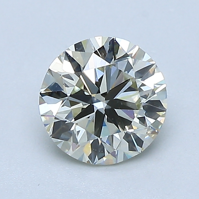 0.9 Carat Round Cut Natural Diamond
