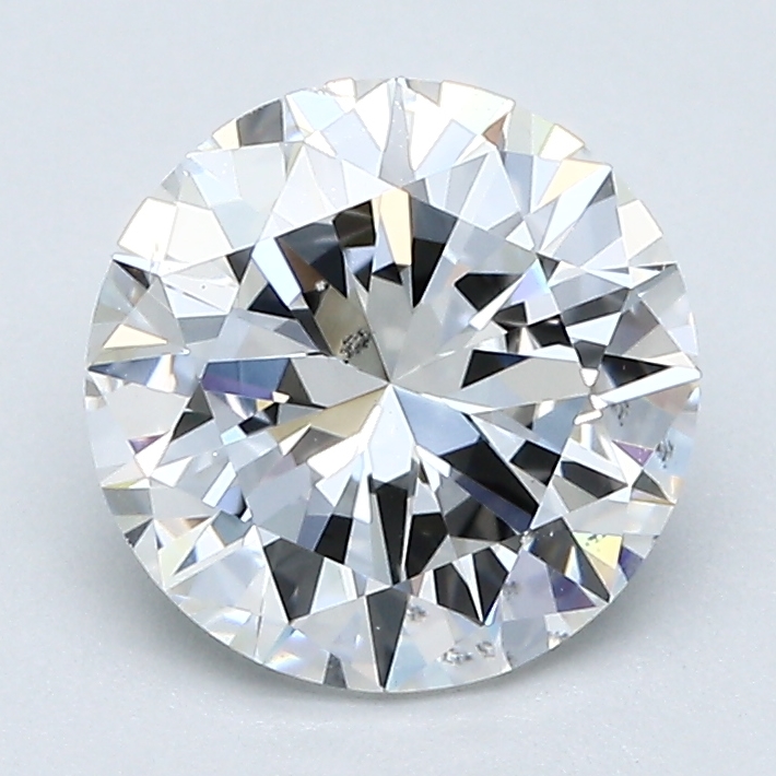 1.74 CARAT ROUND F SI1 NATURAL DIAMOND
