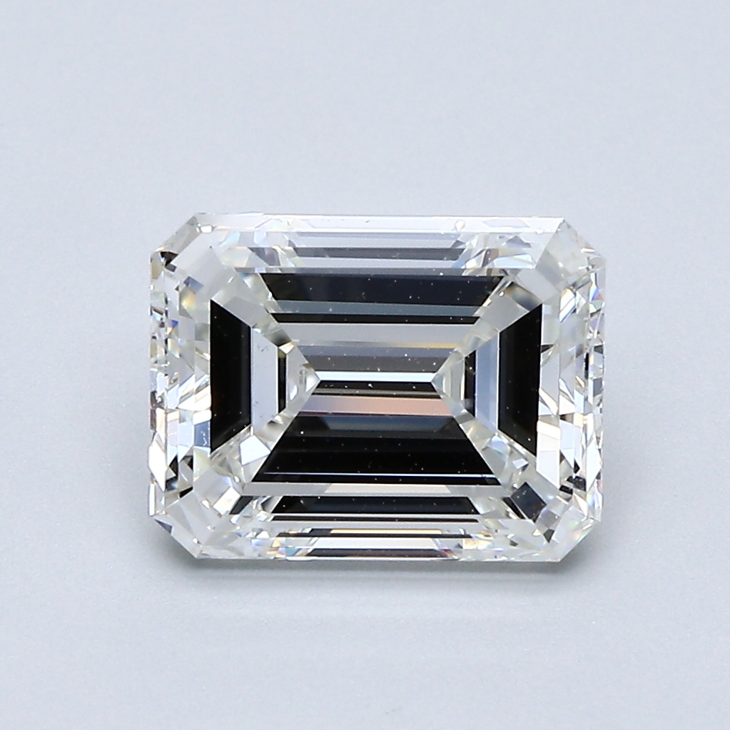 2.5 Carat Emerald Cut Natural Diamond