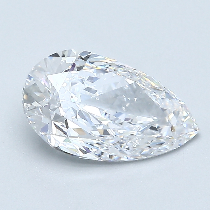 1.5 Carat Pear Cut Natural Diamond