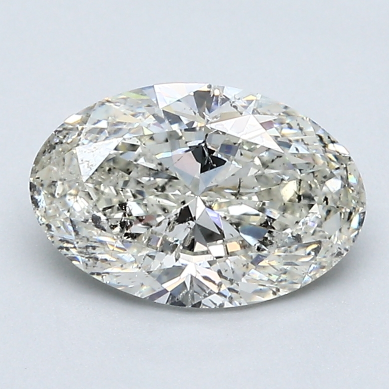 1.5 Carat Oval Cut Natural Diamond