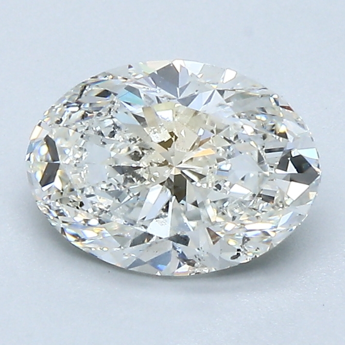 1.5 Carat Oval Cut Natural Diamond