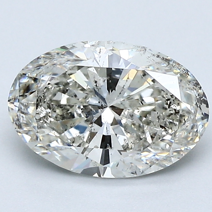 1.5 Carat Oval Cut Natural Diamond