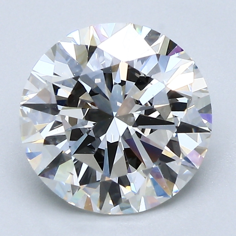 2.46 Carat Round Cut Natural Diamond