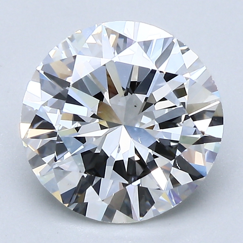 2.48 Carat Round Cut Natural Diamond