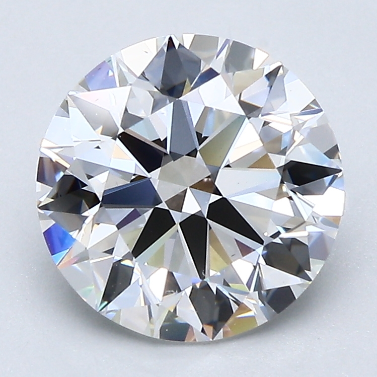 2.4 Carat Round Cut Natural Diamond