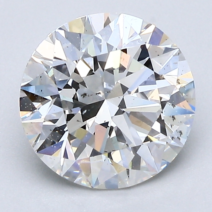 2.2 Carat Round Cut Natural Diamond