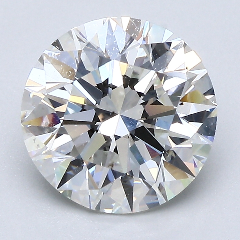 2.6 Carat Round Cut Natural Diamond