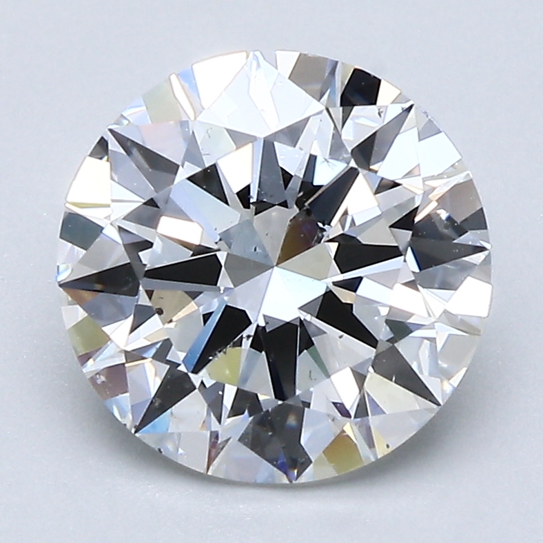 2.53 Carat Round Cut Natural Diamond