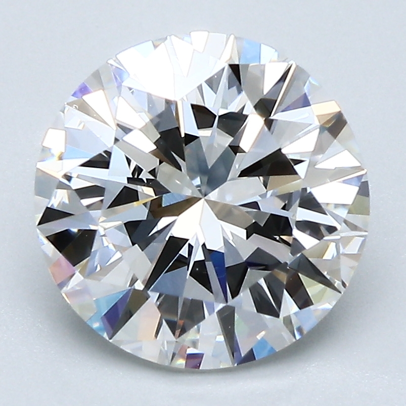 2.86 Carat Round Cut Natural Diamond