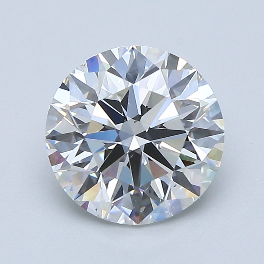 2 Carat Round Cut Natural Diamond