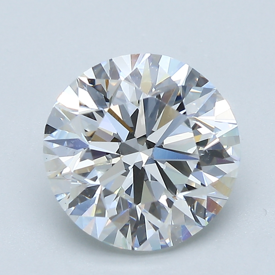 3.01 Carat Round Cut Natural Diamond
