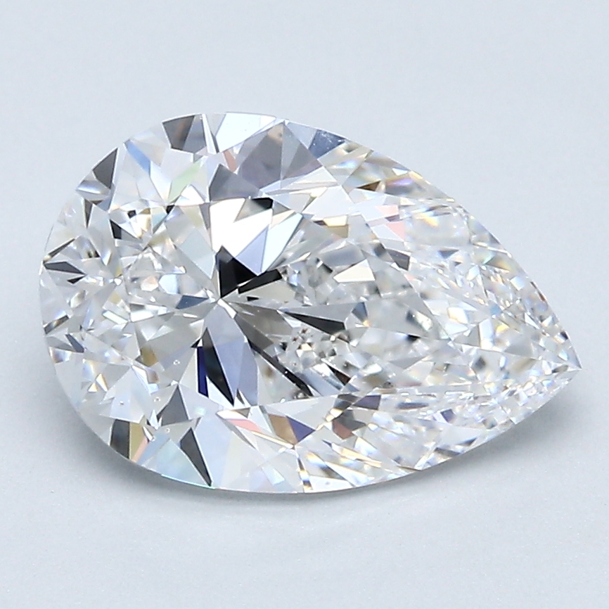 2.51 Carat Pear Cut Natural Diamond