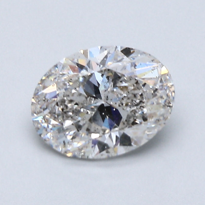 1.5 Carat Oval Cut Natural Diamond