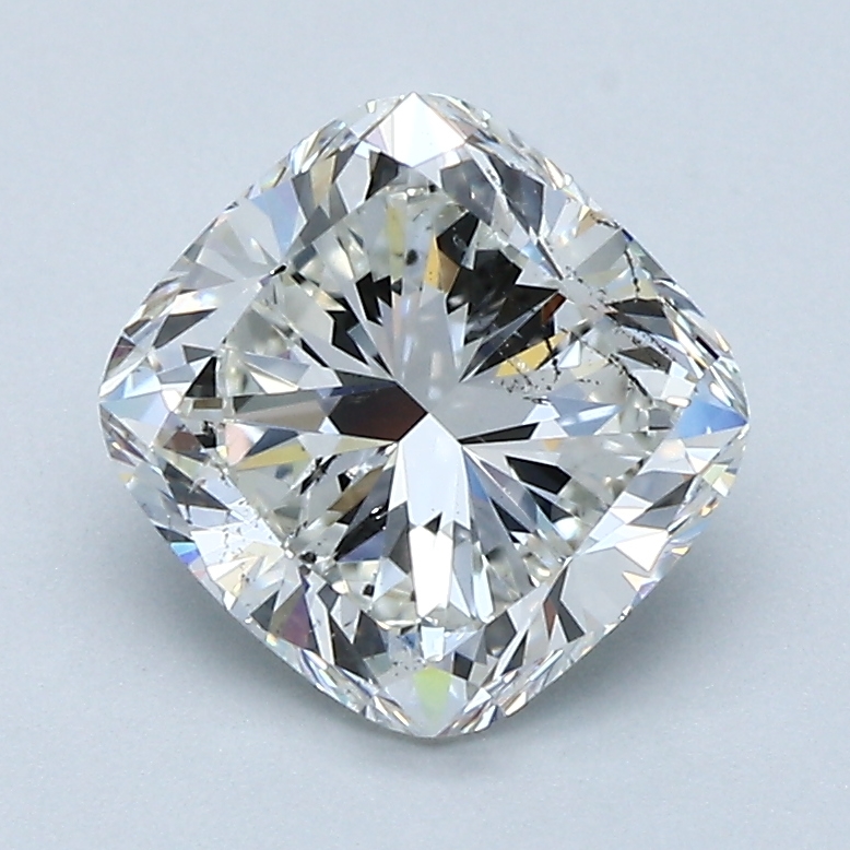 2.01 Carat Cushion Cut Natural Diamond