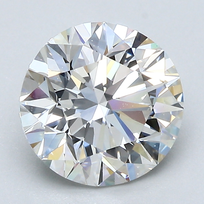 2.01 Carat Round Cut Natural Diamond
