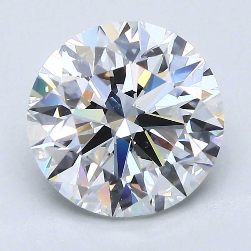 2.7 Carat Round Cut Natural Diamond