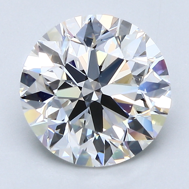 2.5 Carat Round Cut Natural Diamond