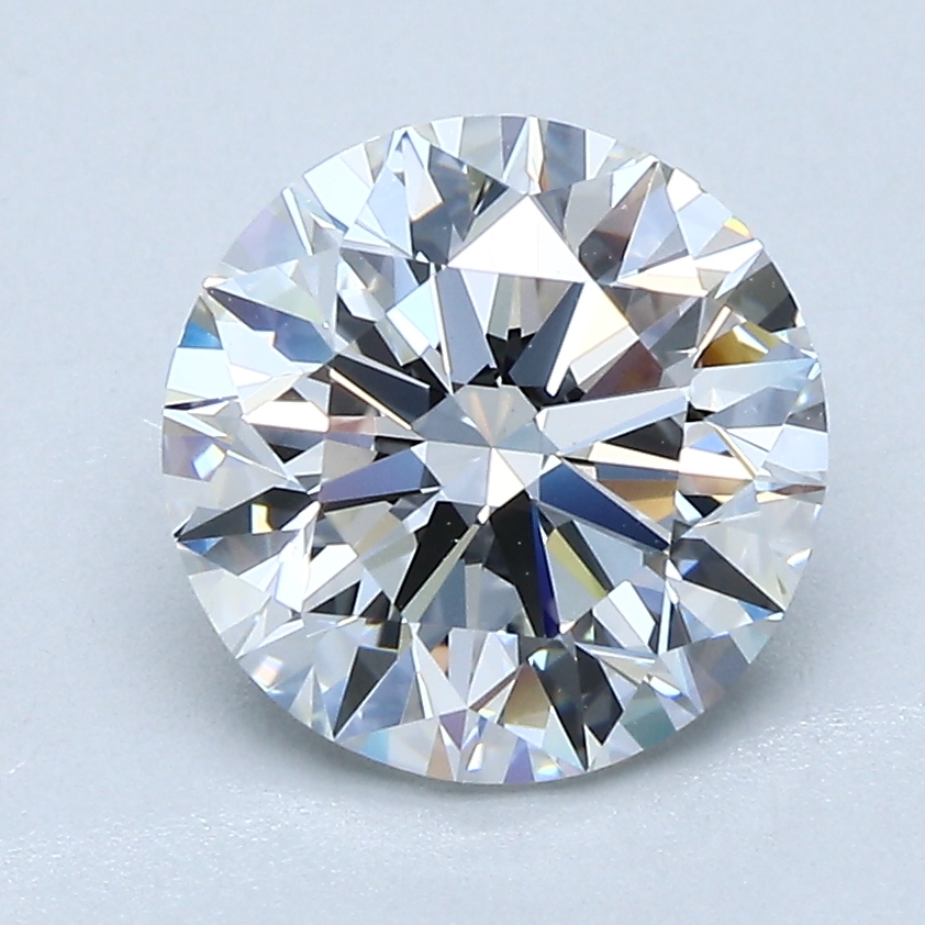 2.4 Carat Round Cut Natural Diamond