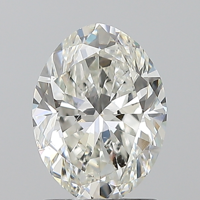 1.5 Carat Oval Cut Natural Diamond