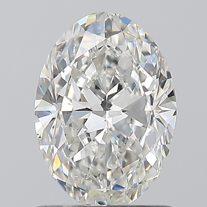 1 Carat Oval Cut Natural Diamond