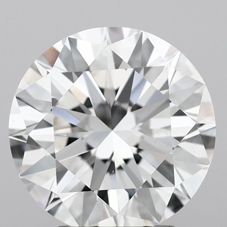 3 Carat Round Cut Natural Diamond