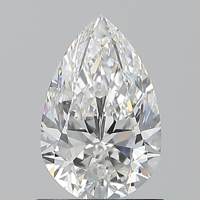 1.01 Carat Pear Cut Natural Diamond