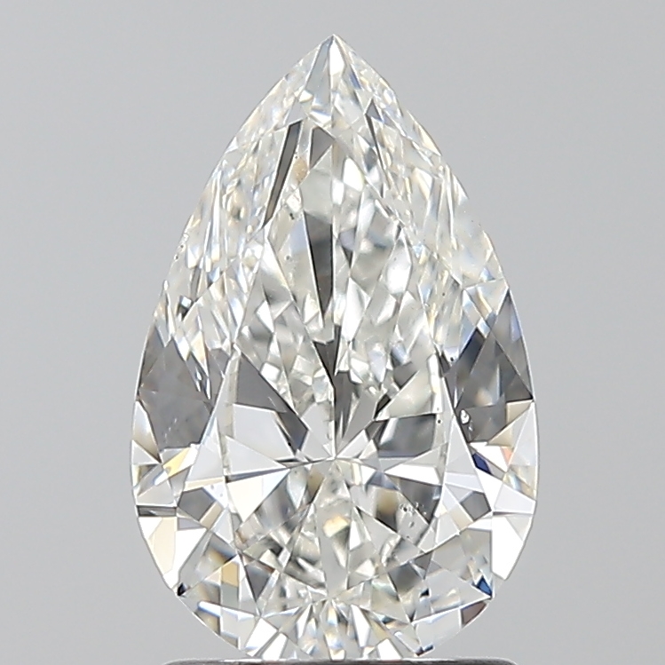 1.5 Carat Pear Cut Natural Diamond