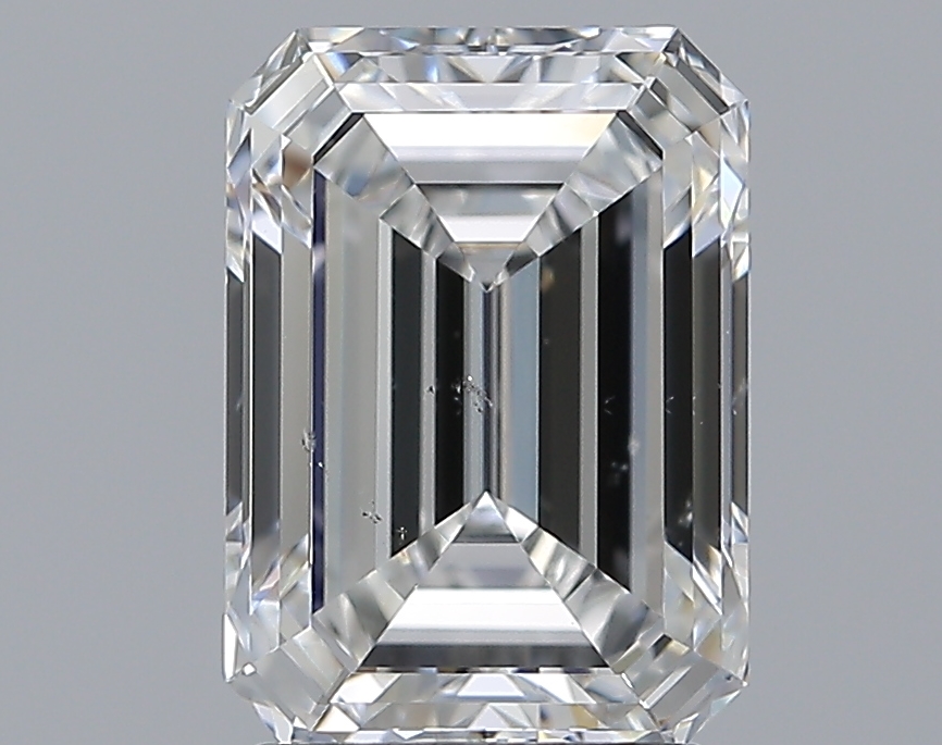 2.52 Carat Emerald Cut Natural Diamond