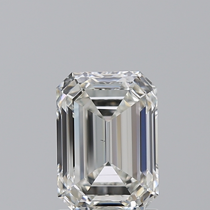 1.8 Carat Emerald Cut Natural Diamond