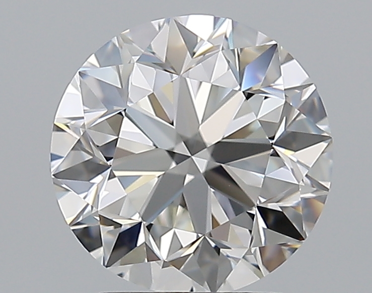 2.5 Carat Round Cut Natural Diamond