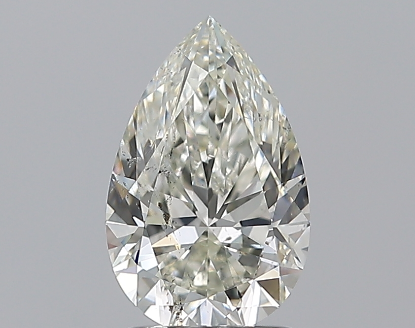 1.5 Carat Pear Cut Natural Diamond