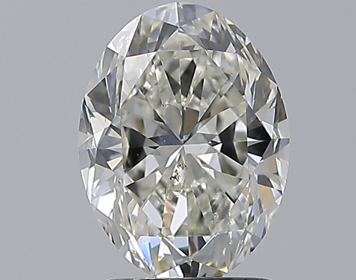 2 Carat Oval Cut Natural Diamond