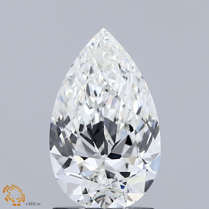 1.51 Carat Pear Cut Natural Diamond