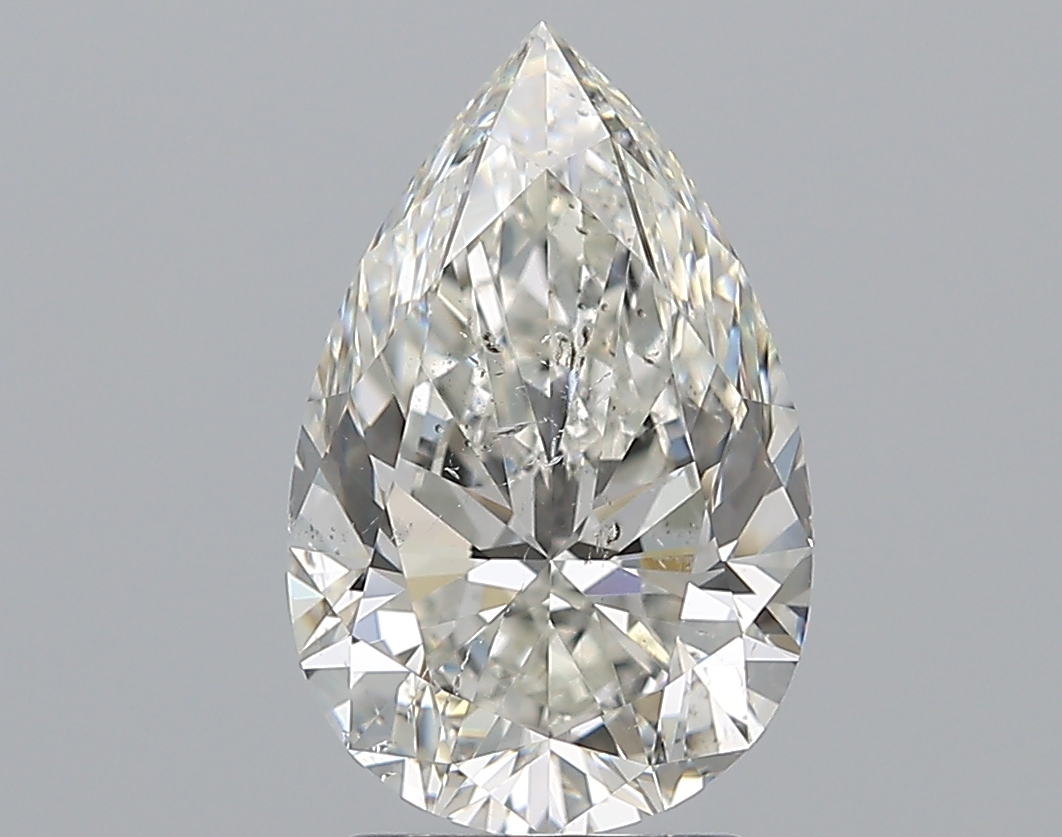 3.01 Carat Pear Cut Natural Diamond