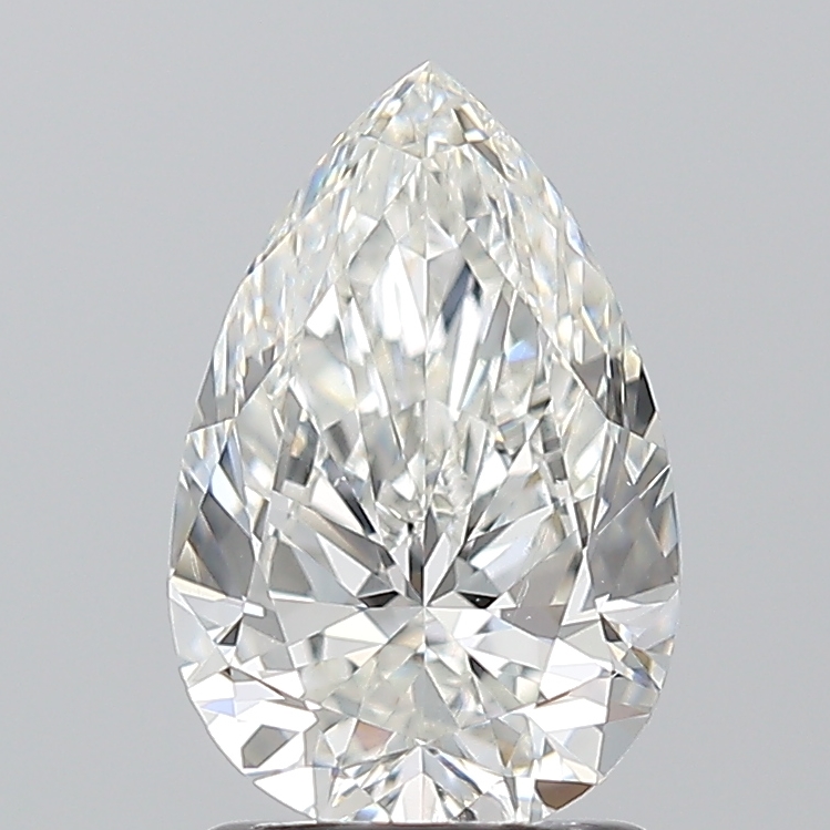 1.5 Carat Pear Cut Natural Diamond