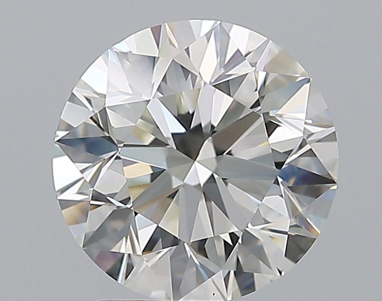 2.5 Carat Round Cut Natural Diamond