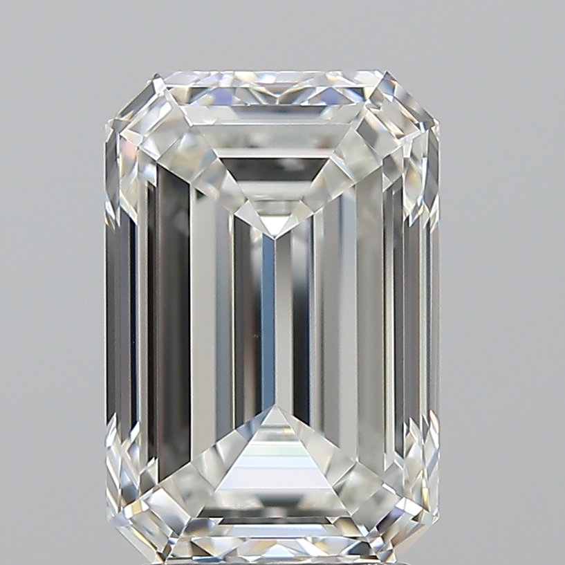 3.02 Carat Emerald Cut Natural Diamond
