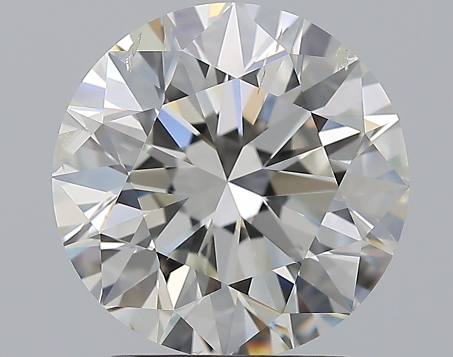 2.5 Carat Round Cut Natural Diamond